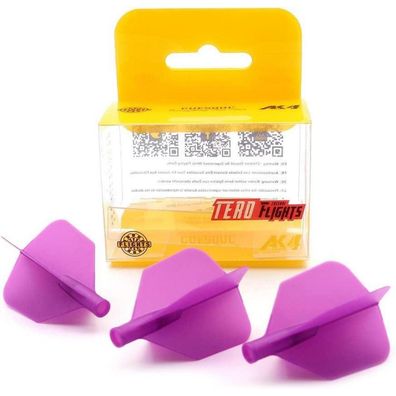 Cuesoul TERO AK4 Dart Flights Standard/Slim/Kite/Diamond/Shield, 3er Set