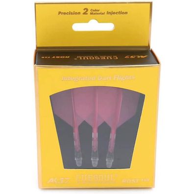Cuesoul ROST T19 Integrierter Dartschaft und Flights, Big Wing Shape, 3er-Set