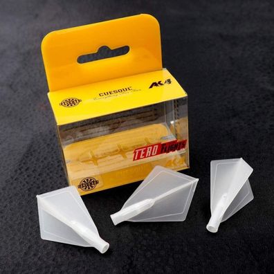 Cuesoul TERO AK4 Dart Flights Standard, Slim, Kite, Diamond, Shield - 3er Set