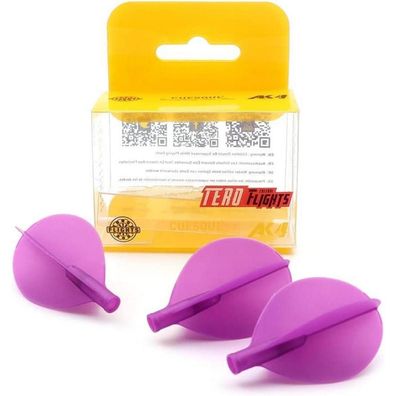 Cuesoul TERO AK4 Dart Flights Standard/Slim/Kite/Diamond/Shield - 3er Set