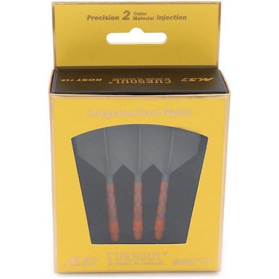 Cuesoul ROST T19 Integrierter Dartschaft & Flights, Big Wing Shape, L-74mm