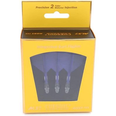 Cuesoul ROST T19 Integrierter Dartschaft & Flights Big Wing Shape, 3er-Set