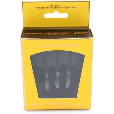 Cuesoul ROST T19 Integrierter Dartschaft und Flights, Big Wing Shape, 3er-Set