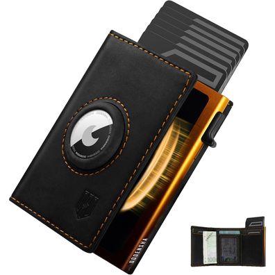 Dodensha MagSnap Airtag Wallet Herren | Smart Wallet für 10+ Karten |