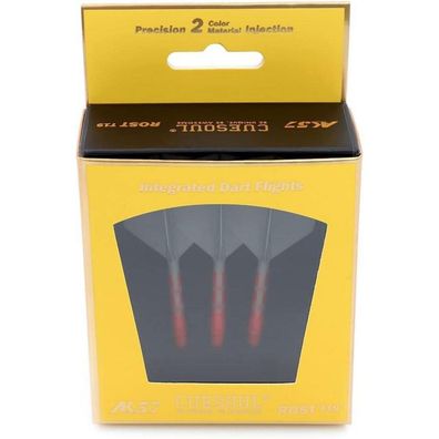 Cuesoul ROST T19 Integrierter Dartschaft und Flights Big Wing Shape, 3er-Set