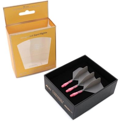 Cuesoul ROST T19 Integrierter Dartschaft und Flights, Big Wing Shape, 3er-Set