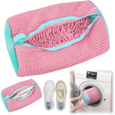 Wuisolqp Schuhwaschbeutel für Sneaker, wiederverwendbar, schont Schuhe und