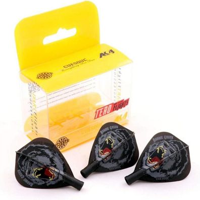 Cuesoul TERO AK4 Dart Flights Standard, Slim, Kite, Diamond, Shield - 3er Set