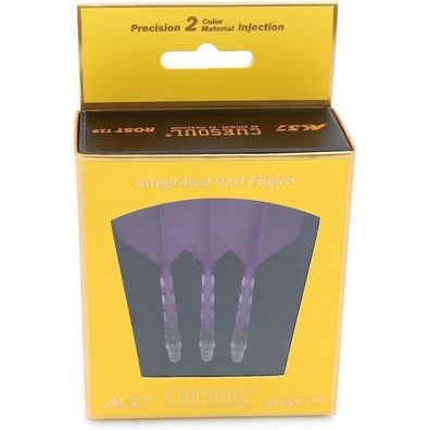 Cuesoul ROST T19 Integrierter Dartschaft und Flights, Big Wing Shape, 3er-Set