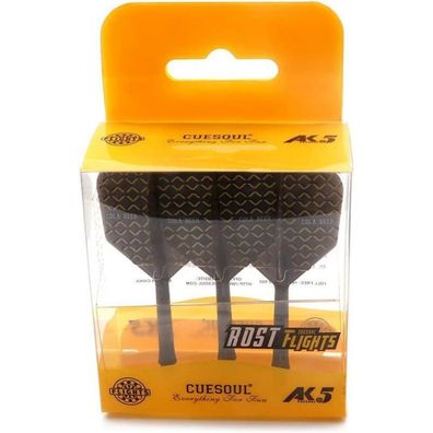 Cuesoul ROST Integrierte Dartschäfte & Flights, personalisiert, 3er-Set