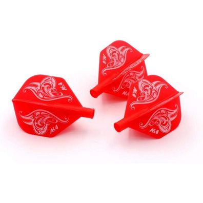 Cuesoul TERO AK4 Dart Flights Standard, Slim, Kite, Diamond, Shield - 3er Set