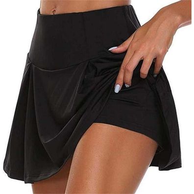 Lipiodol Damen 2-in-1 Sportrock mit Leggings - Dehnbar, atmungsaktiv für Sport