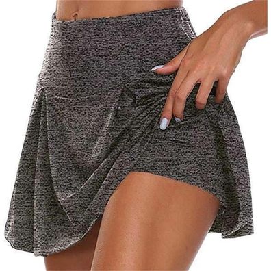 Lipiodol Damen 2in1 Sportrock mit Leggings für Tennis, Golf, Laufen - S Design2