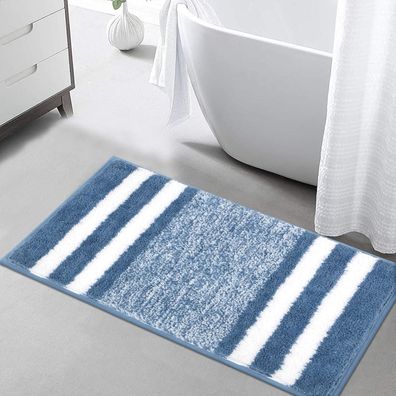 Pauwer Mikrofaser Badematte 60x120 cm, flauschig, wasserabsorbierend