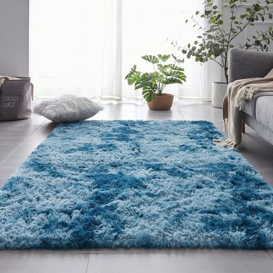 Rohatim Hochflor Shaggy Teppich Super weich Flauschiger Soft Area Rug für