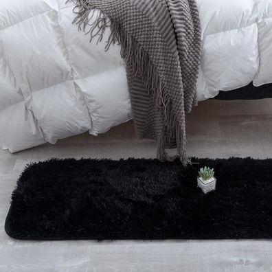 Choshome Flauschiger Hochflor Teppich für Wohnzimmer & Schlafzimmer