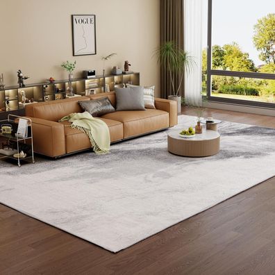 Vamcheer Kurzflor Teppich Moderner Orient Stil, Flauschig, Waschbar