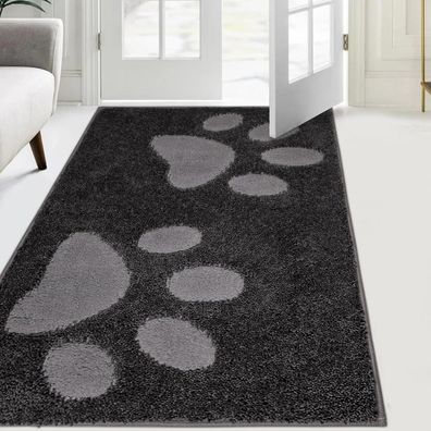 Fcsdetail Schmutzfangmatte waschbar 84 x 150 cm, Fußmatte Innen, absorbierend