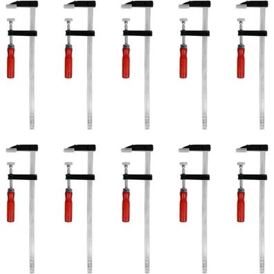 Acelectronic Profi Schraubzwingen Set 50x200/50x300, Spannweite bis 300mm
