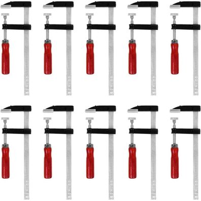Acelectronic Schraubzwinge Set 50x150 / 50x200, Spannweite 200 mm, Spanntiefe