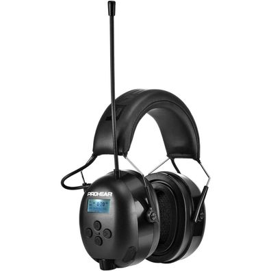 Prohear 033A (Upgraded) Gehörschutz mit DAB+/Bluetooth/FM Radio und Mikrofon