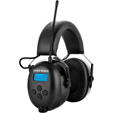 Prohear 033A (Upgraded) Gehörschutz mit DAB+/Bluetooth/FM Radio, Mikrofon
