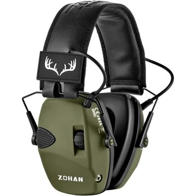 ZOHAN 054 Elektronischer Gehörschutz für Jagd und Schießsport, Lärmminderung
