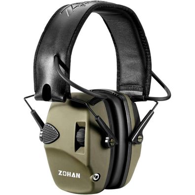 ZOHAN 054 Elektronischer Gehörschutz für Jagd & Schießen - NRR22dB SNR 27dB