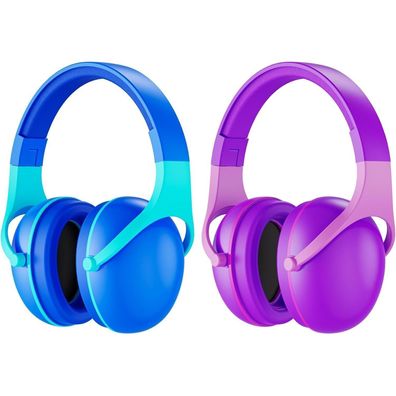 ProCase 2x Kinder Gehörschutz NRR 24dB Lärmschutz Kopfhörer für 2-10 Jahre