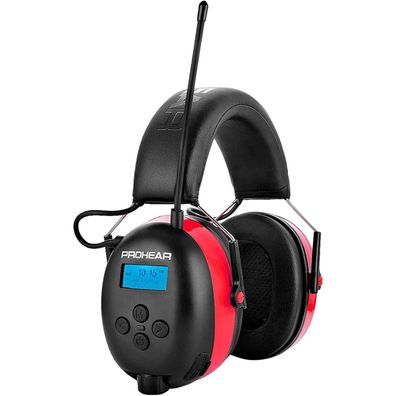 Prohear 033A Upgraded Gehörschutz mit DAB+/Bluetooth/FM Radio, Mikrofon, SNR