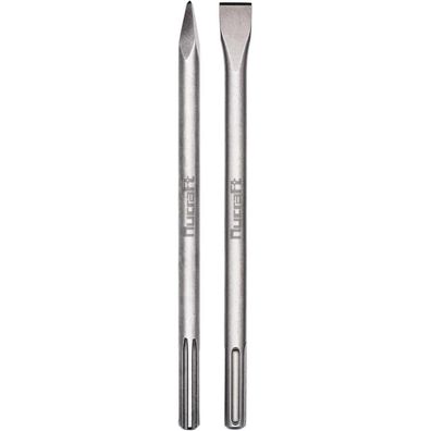 Nucraft SDS-Max Meißel Set 2-teilig 40cm Spitzmeißel Flachmeißel