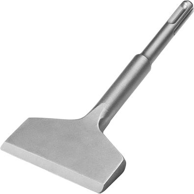 Nucraft SDS-Plus Fliesenmeißel, 165 mm x 75 mm, 15° gebogener Schabermeißel für