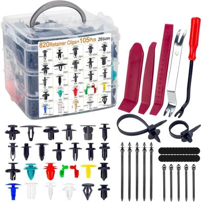 YaoFaFa 925PCS Universal Befestigungsclips für Auto Türverkleidung