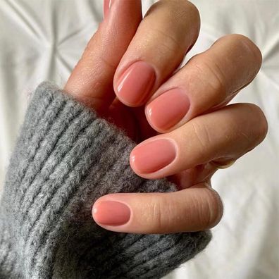 24 Stück French Press on Nails Rosa - Kunstnägel zum Aufkleben mit Kleber für