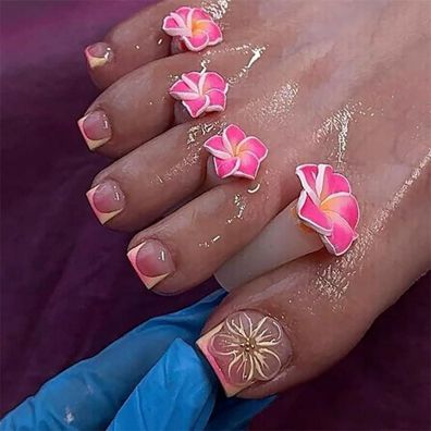 Daruur 24 Stück Full Cover Press on Nails, Vielfalt an Farben und Stilen, für