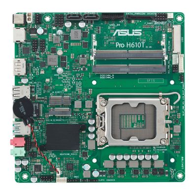 ASUS Pro H610T-CSM - Motherboard - Mini-ITX - LGA1700-Sockel - H610 Chipsatz - USB 3