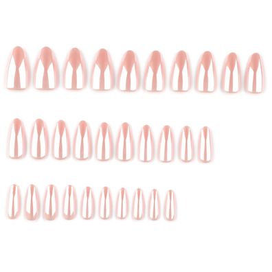 Daruur 24 Stück Full Cover Press on Nails, Klebenägel für Frauen und Mädchen