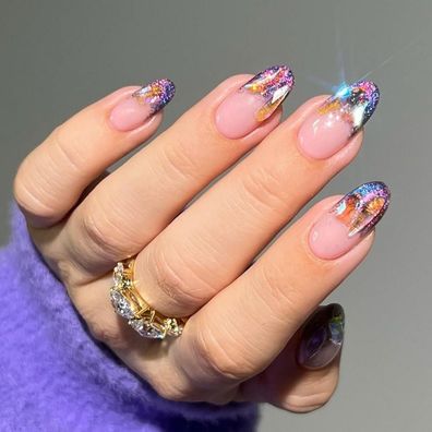 Daruur 24 Stück Full Cover Press on Nails, Große Auswahl an Farben und Stilen