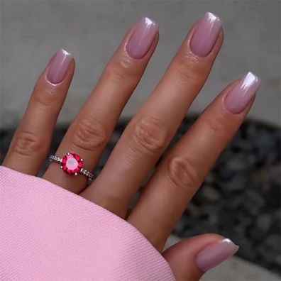 Daruur 24 Stück Full Cover Press on Nails, vielseitige Farben & Stile