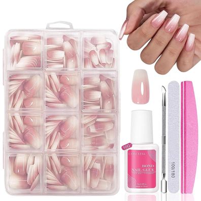 MrCuvaryas Nagel Tips Set - 240 Stück Französisch Falsche Nägel Zum Aufkleben