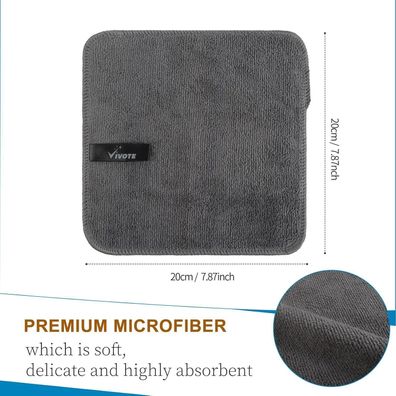 VIVOTE Microfaser Spüllappen, wiederverwendbare und super saugfähige