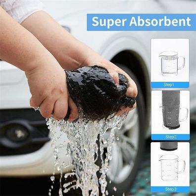 Tarange Ultra-Wipes Trockentuch Dusche, Wundertuch, Super Saugfähig, Mikrofaser