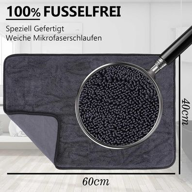 3er Set Ultra Wipes Trockentücher 60x40cm, Super Saugfähig, Mikrofaser für