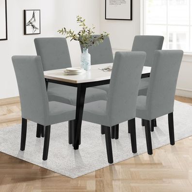 Ystyle Stuhlhussen 4er Set, Stretch Stuhlbezug abnehmbar und waschbar für viele