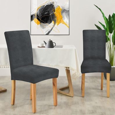 Ystyle Stretch Stuhlhussen 2er Set - Waschbare und elastische