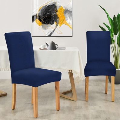 Ystyle Stretch Stuhlhussen 2er Set, elastische und waschbare Stuhlbezüge für