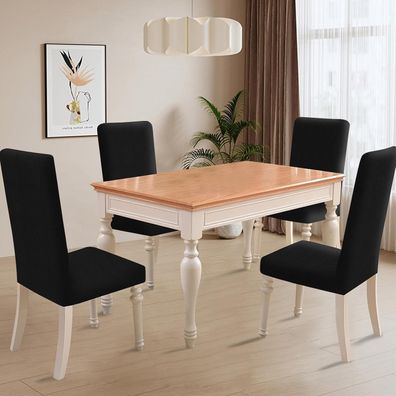 Ystyle Stretch Stuhlhussen 4er Set - Waschbare, elastische Universalbezüge für