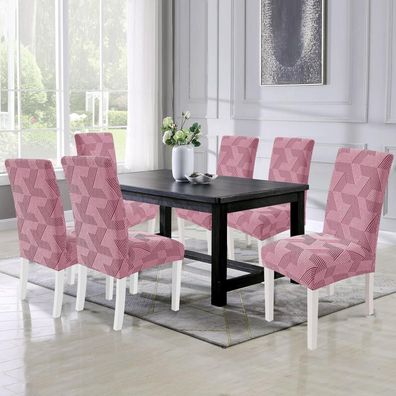 Cycmaco Stretch Stuhlhussen 6er Set - Universell & Waschbar für Esszimmer