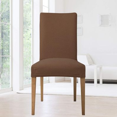 EBETA E Stuhlhussen 6 Stück, elastische Stretchhusse Jacquard für Hochzeit