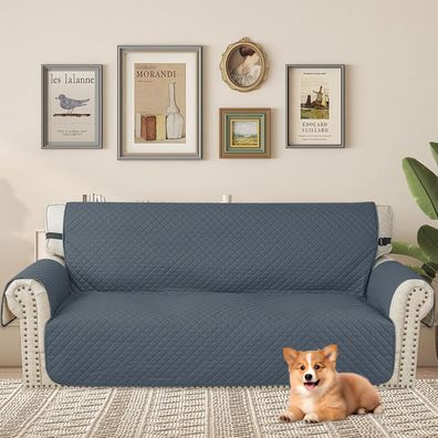 Cycmaco Wasserdichter Sofa Überzug für 2-Sitzer, Couchbezug für Haustiere